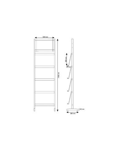 Portacatálogos con ruedas 8 x A4