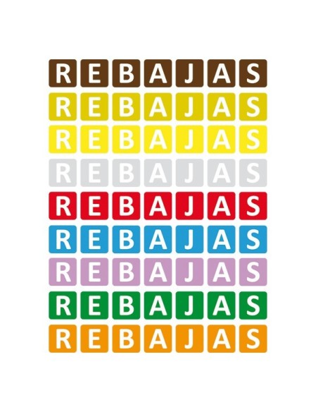 Vinilos de rebajas cuadrados