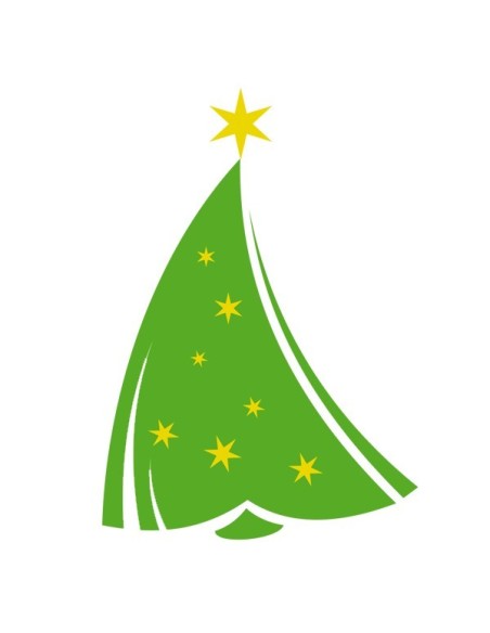 Vinilo árbol de navidad 5