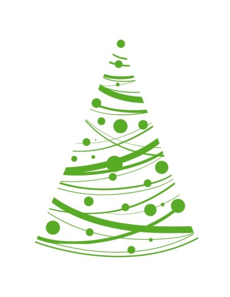 Vinilo árbol de navidad 7