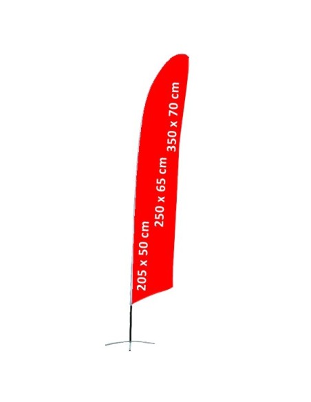 Bandera promocional vela