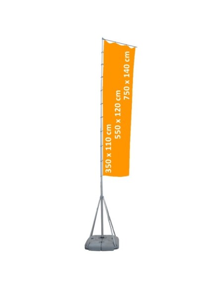 Bandera promocional rectangular Bandera promocional rectangular