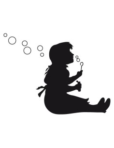 Vinilo Banksy Bubbles 2
