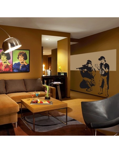Vinilo Banksy Sniper