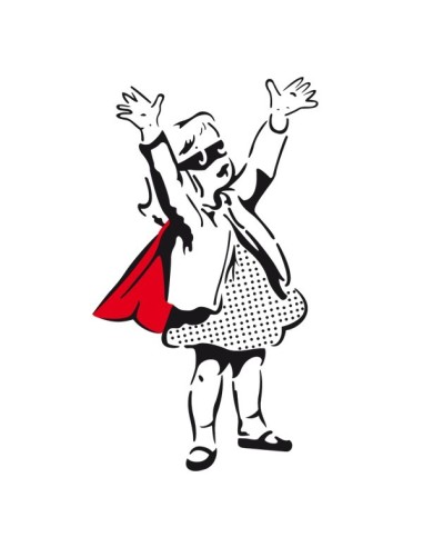 Vinilo Banksy Super girl