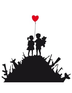 Vinilo Banksy Us and them 2