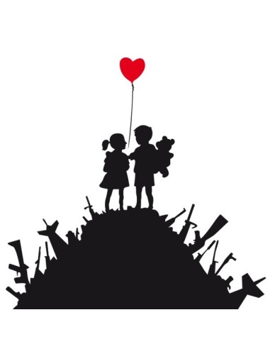 Vinilo Banksy Us and them