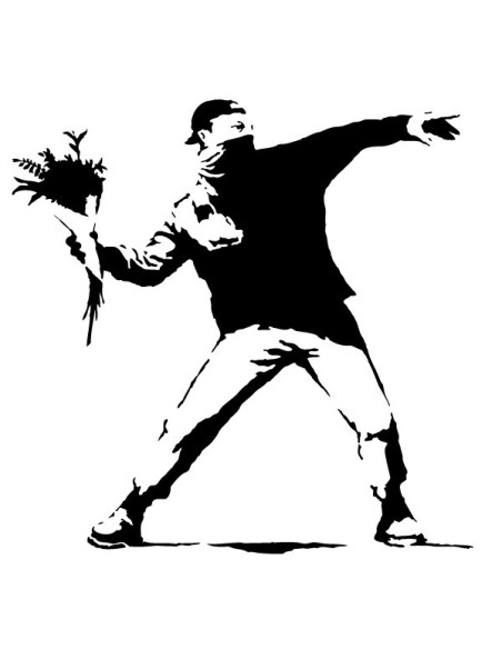 Vinilo Banksy Protest
