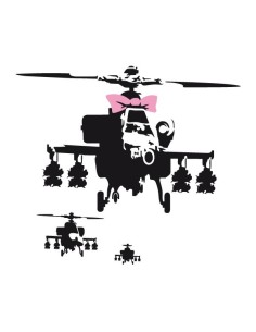 Vinilo Banksy Copters 2