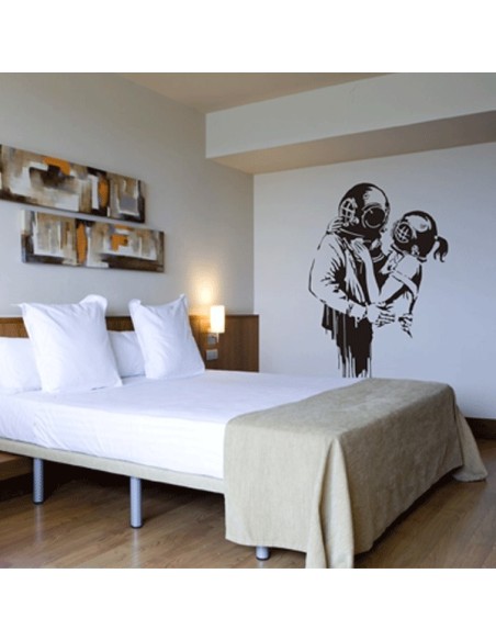Vinilo Banksy Love deep