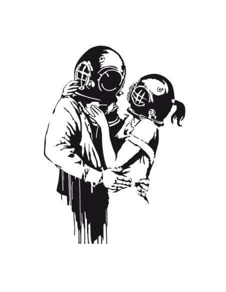 Vinilo Banksy Love deep