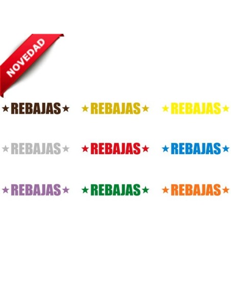 Vinilos de rebajas estrellas