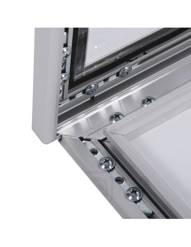 Portamenús exterior para pared