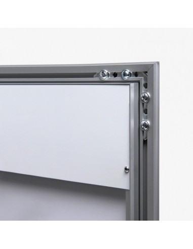 Portamenús exterior con  luz