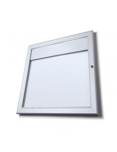 Portamenús exterior con  luz 2