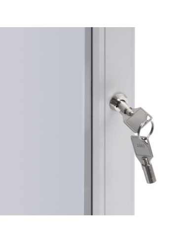 Portamenús exterior con  luz