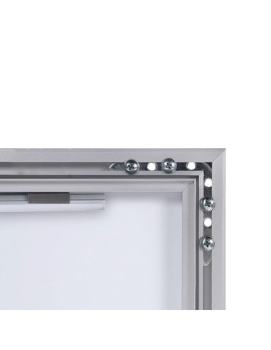 Portamenús exterior con  luz