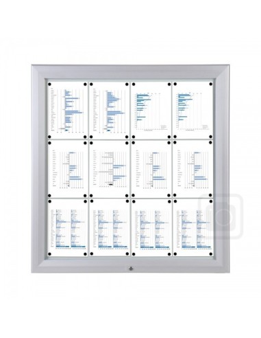 Vitrinas de anuncios con patas