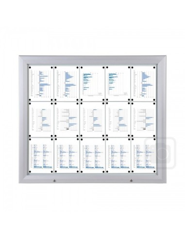 Vitrinas de anuncios con patas