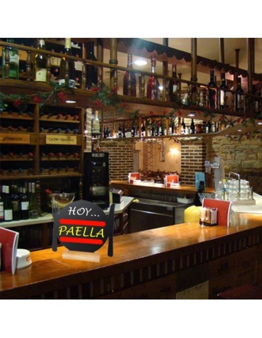 Pizarras silueta sobremesa