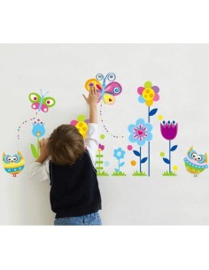 Vinilo flores hippie 2