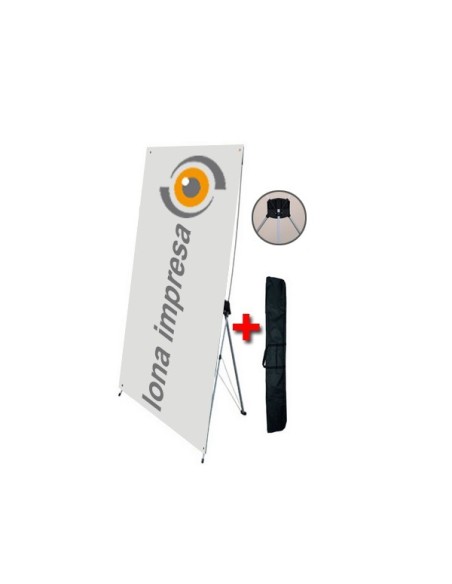Banner con lona 120 x 198 cm Banner con lona 120 x 198 cm