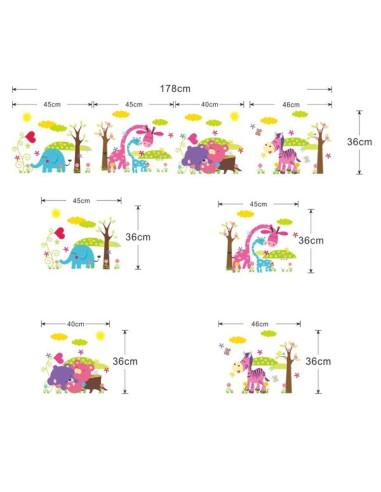 Vinilo árbol infantil 2